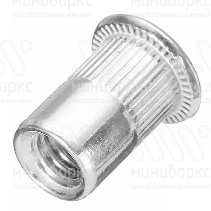 Заклепка гайка резьбовая М8, цвет металл – ЗКПМ8 - 2