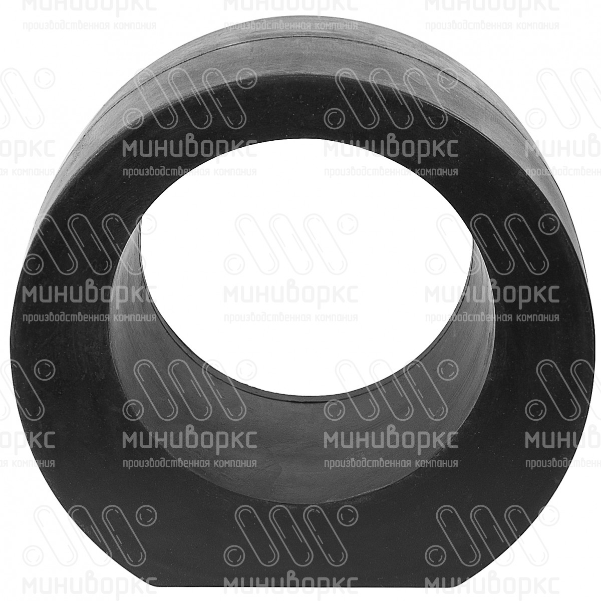 Круглый резиновый отбойник для балансиров, цвет черный – M04-715 - 2