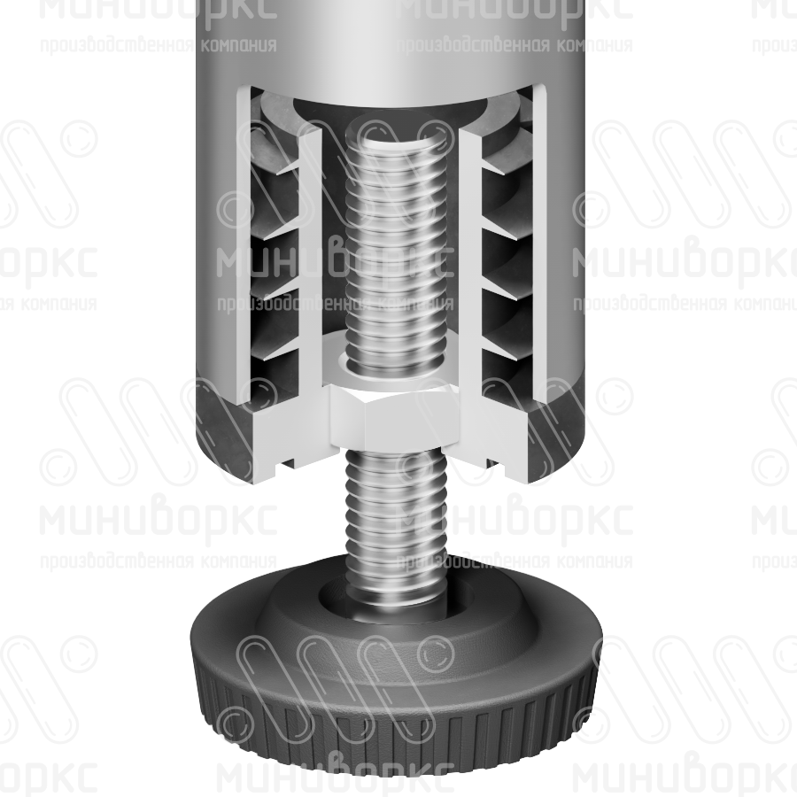 Регулируемые опоры m10x25 32 – 32М10-25БС | картинка 4