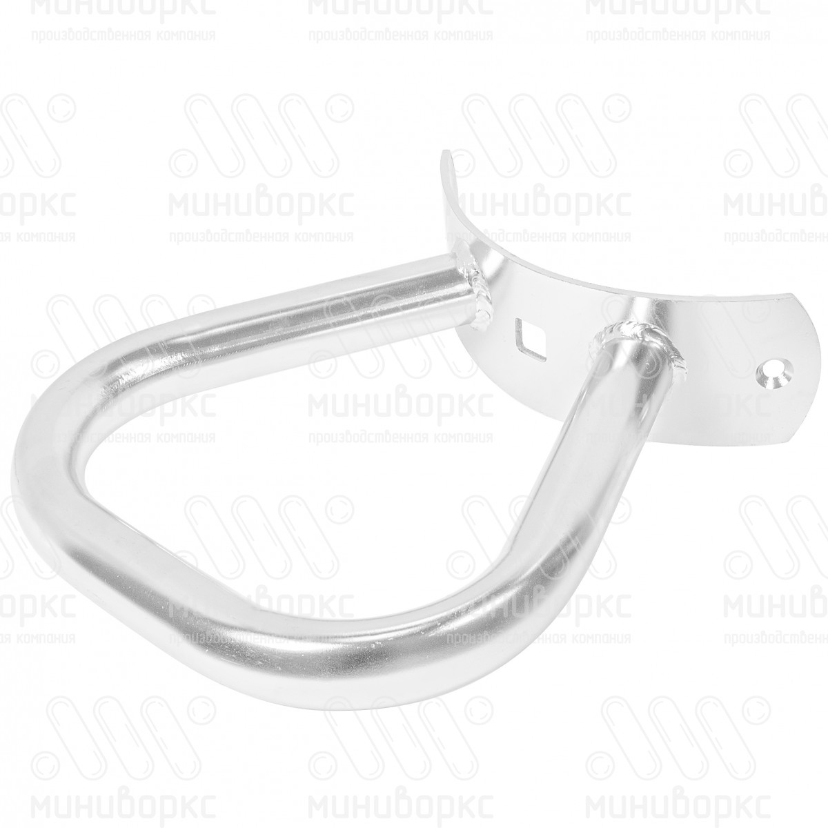 Нержавеющая ручка для качелей-балансиров под брус или трубу Ø160 мм, цвет нержавеющая сталь – M04-232-160 - 4